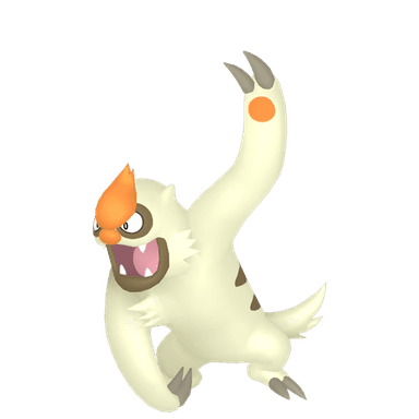 Pokémon HOME Shiny Vigoroth sprite 