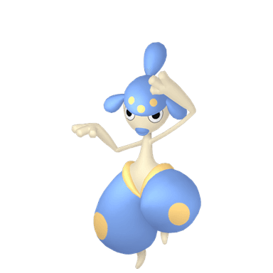 Pokémon HOME Shiny Medicham ♀ sprite 