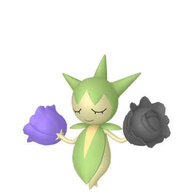 Pokémon HOME Shiny Roselia ♀ sprite 