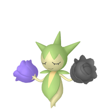 Pokémon HOME Shiny Roselia sprite 