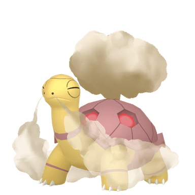 Pokémon HOME Shiny Torkoal sprite 
