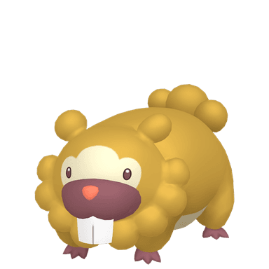 Pokémon HOME Shiny Bidoof ♀ sprite 
