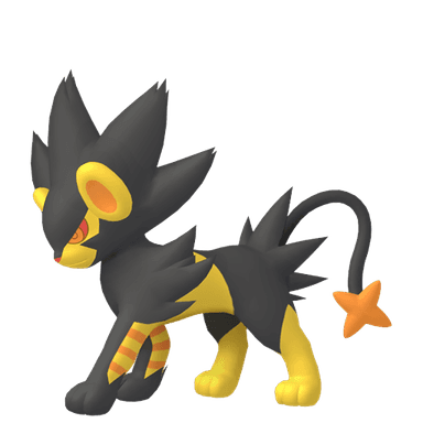 Pokémon HOME Shiny Shadow Luxray sprite 