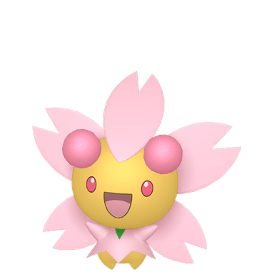Pokémon HOME Shiny Cherrim sprite 