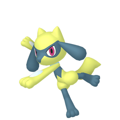 Pokémon HOME Shiny Riolu sprite 
