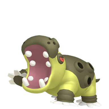 Pokémon HOME Shiny Hippowdon Sombroso sprite 