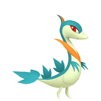 Pokémon HOME Shiny Servine sprite 