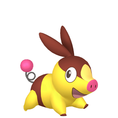 Pokémon HOME Shiny Tepig sprite 