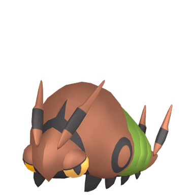 Pokémon HOME Shiny Venipede sprite 