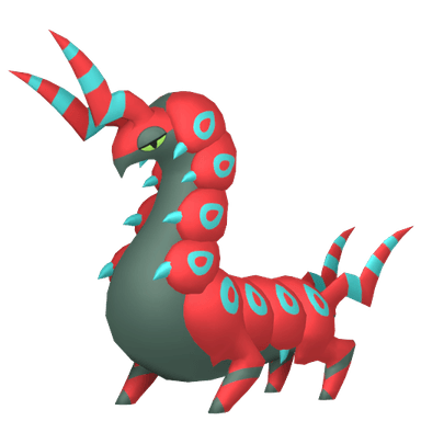Pokémon HOME Shiny Cerapendra sprite 