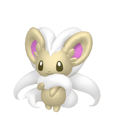 Pokémon HOME Shiny Cinccino sprite 