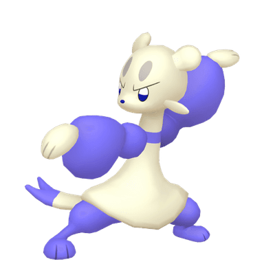 Pokémon HOME Shiny Lin-Fu sprite 