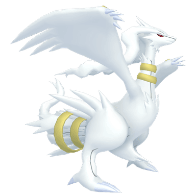 Pokémon HOME Shiny Reshiram sprite 
