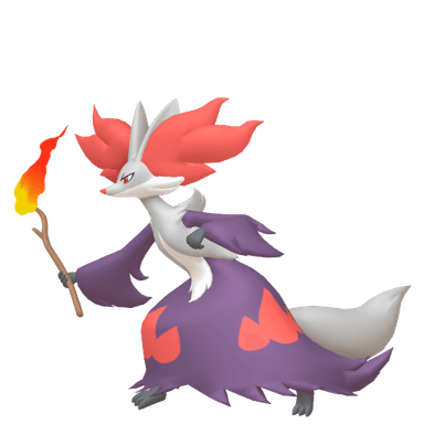Pokémon HOME Shiny Delphox sprite 
