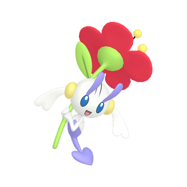 Pokémon HOME Shiny Floette sprite 