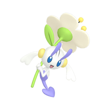 Pokémon HOME Shiny Floette sprite 