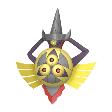 Pokémon HOME Shiny Aegislash sprite 