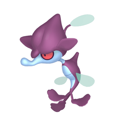 Pokémon HOME Shiny Skrelp sprite 