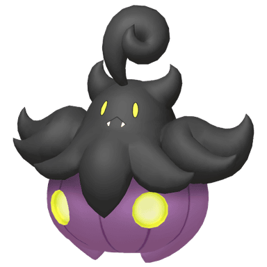Pokémon HOME Shiny Pumpkaboo sprite 