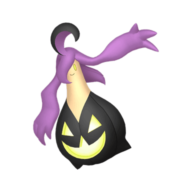 Pokémon HOME Shiny Pumpdjinn sprite 