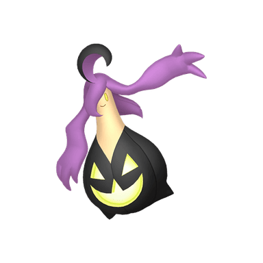 Pokémon HOME Shiny Pumpdjinn sprite 