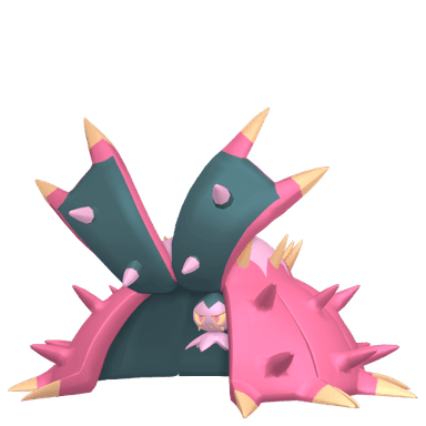 Pokémon HOME Shiny Aggrostella sprite 