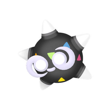 Pokémon HOME Shiny Minior (Meteor Form) sprite 