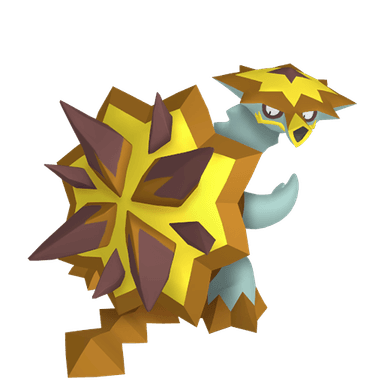 Pokémon HOME Shiny Turtonator sprite 