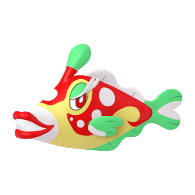 Pokémon HOME Shiny Knirfish sprite 