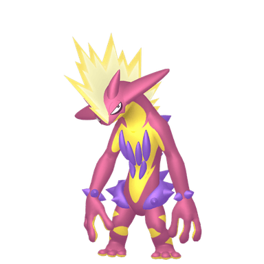 Pokémon HOME Shiny Toxtricity sprite
