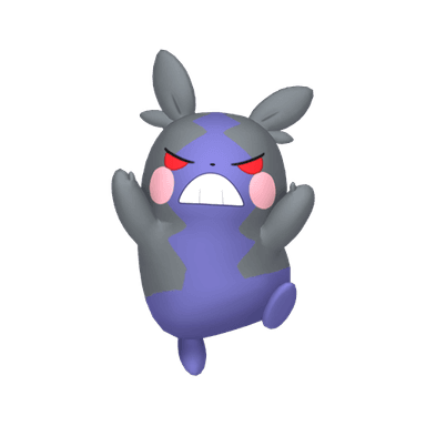Pokémon HOME Shiny Morpeko sprite 