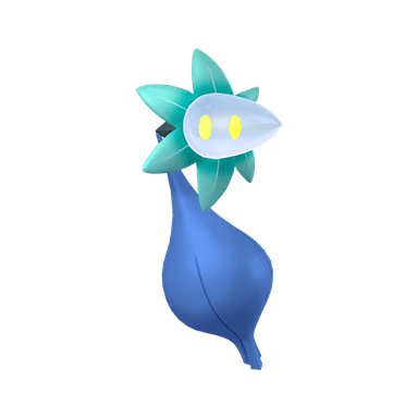 Pokémon HOME Shiny Glimmet sprite 