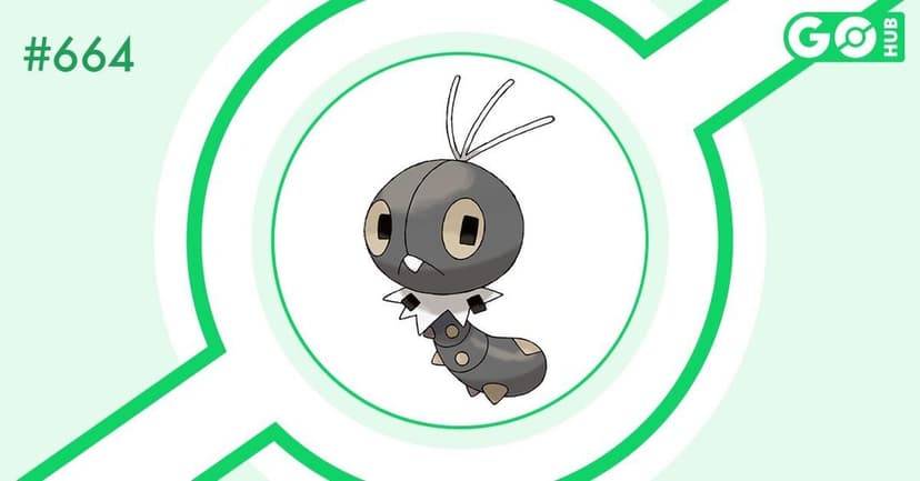 Sandstorm Scatterbug Pattern Scatterbug (Pokeball Pattern) (Pokémon GO) - Best Moveset, Weakness ...