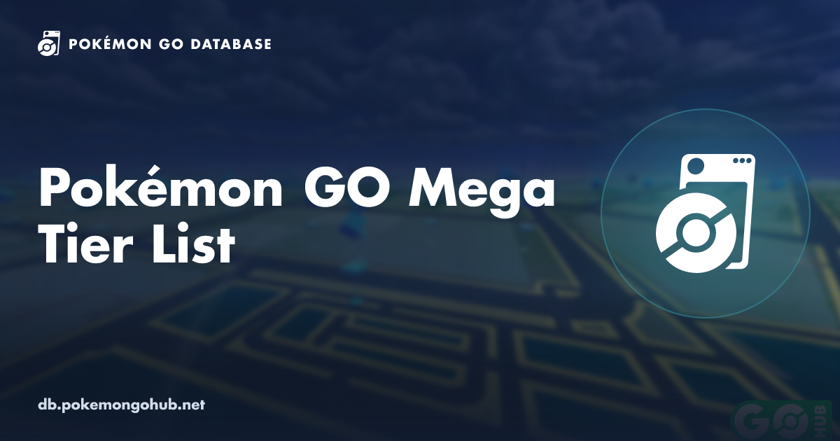 Pokémon GO Mega Tier List (2026)