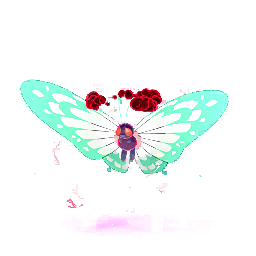 Sprite of Gigantamax Butterfree from Pokémon GO