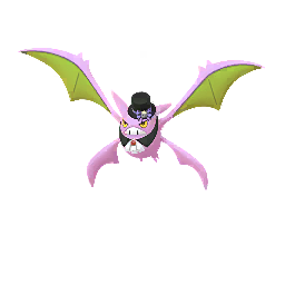 Shiny sprite of Crobat from Pokémon GO
