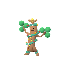 Shiny sprite of Sudowoodo from Pokémon GO