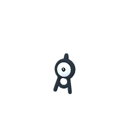 Sprite of Unown from Pokémon GO