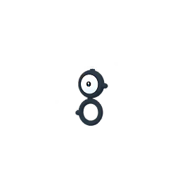 Sprite of Unown from Pokémon GO