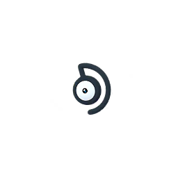 Sprite of Unown from Pokémon GO