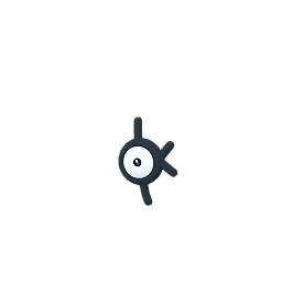 Sprite of Unown from Pokémon GO