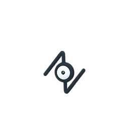 Sprite of Unown from Pokémon GO