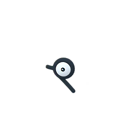 Sprite of Unown from Pokémon GO