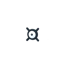 Sprite of Unown from Pokémon GO