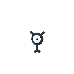 Sprite of Unown from Pokémon GO