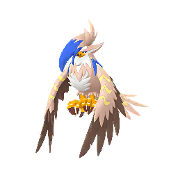 Shiny sprite of Mega Staraptor from Pokémon GO
