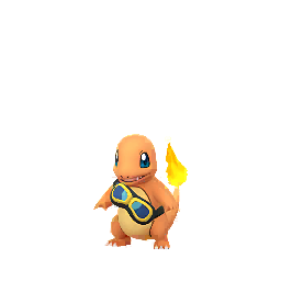 Sprite of Charmander from Pokémon GO