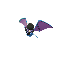 Sprite of Zubat from Pokémon GO