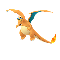 Sprite of Charizard from Pokémon GO
