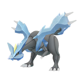Shiny sprite of Kyurem from Pokémon GO